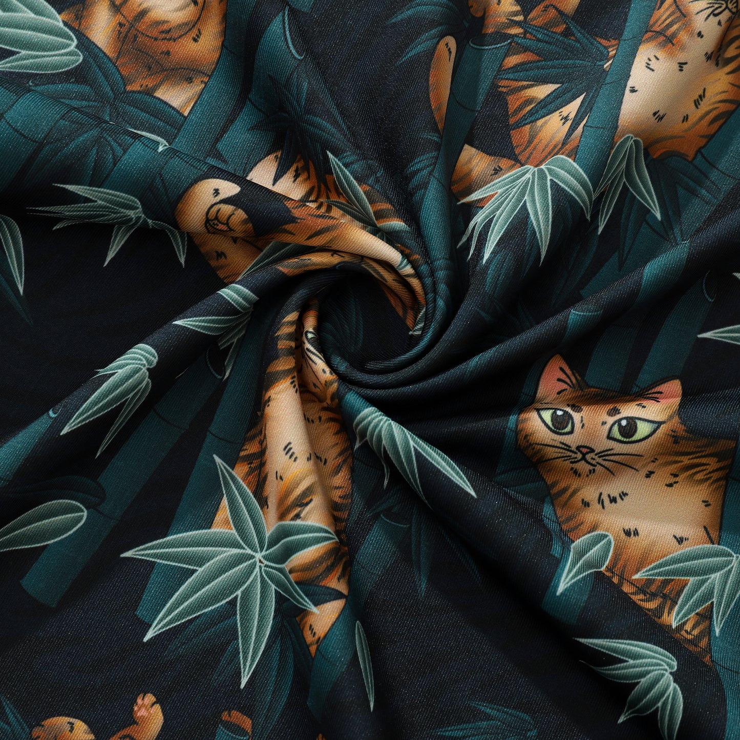 Whiskers in the Bamboo