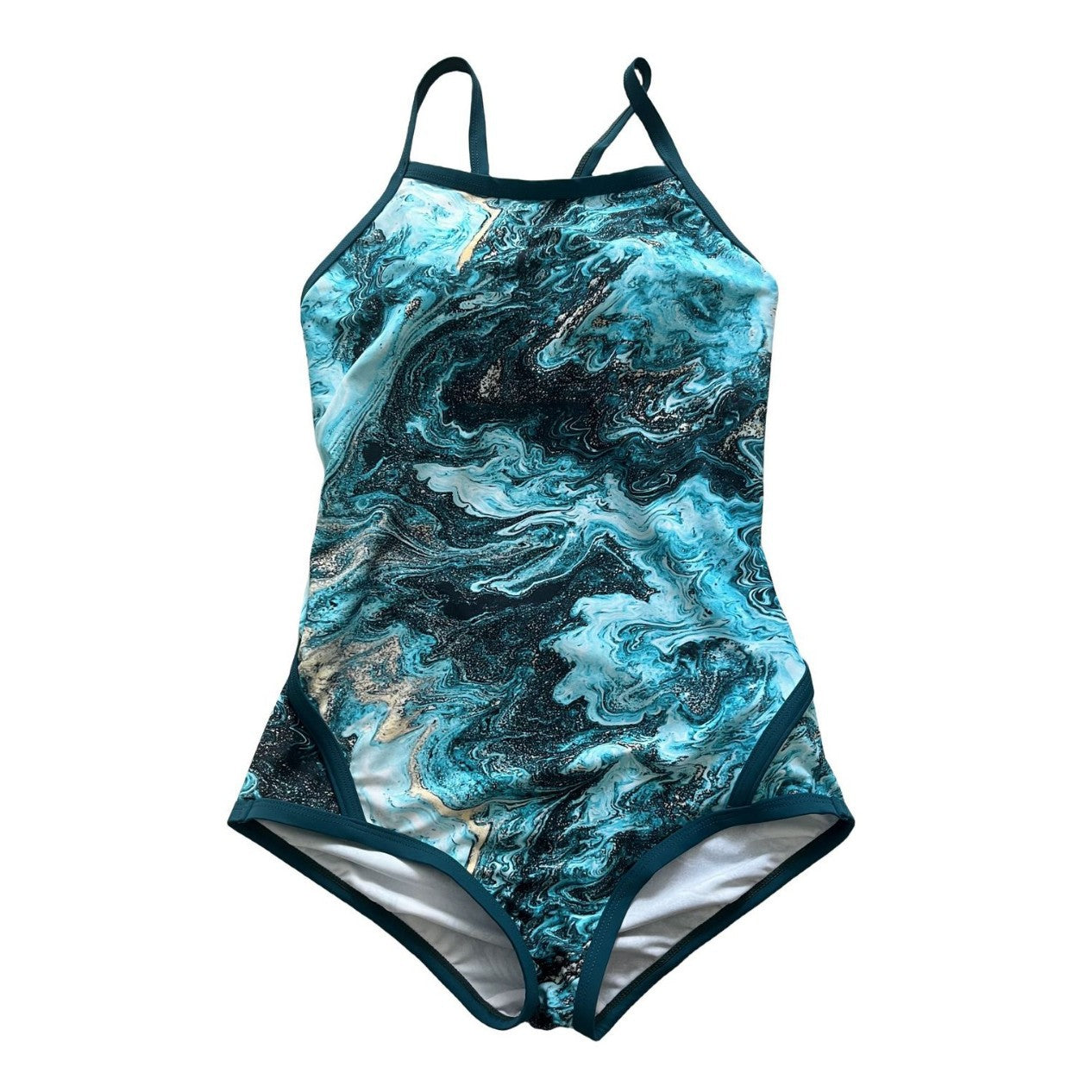 Retro Fashion and Thin Professional Racing Swimsuit