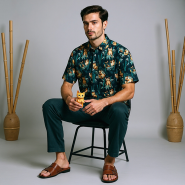 Whiskers in the Bamboo